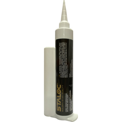 Силиконовый маслостойкий нейтральный герметик STALOC high performance silicone sealant черный, 80 мл SIBK80