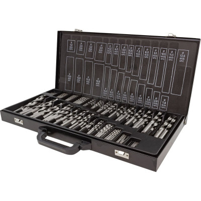 Набор сверл по металлу 230 предметов в кейсе Rockforce RF-924U230(52041)
