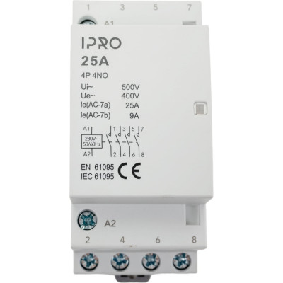 Контактор IPRO 25а 4п 13449