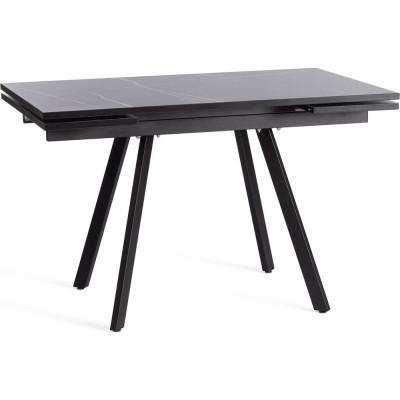 Стол Tetchair Vigo лдсп/hpl/металл, 120x80x30x30x75 см, мрамор черный/черный 19730