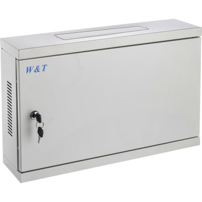 Настенныйй шкаф W&T 19 дюймов, серый WT-2328-2U