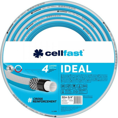 Садовый шланг Cellfast IDEAL 4 слоя, 3/4, 30 м 10-261