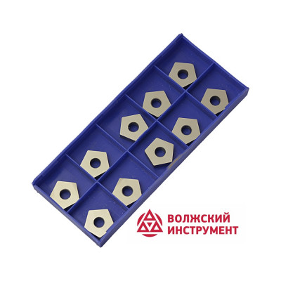 Пластина твердосплавная PNEA-110408 Т5К10 10 шт Волжский Инструмент 5904003