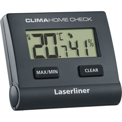 Точный термогигрометр Laserliner ClimaHome-Check (black) с магнитным креплением 082.428A