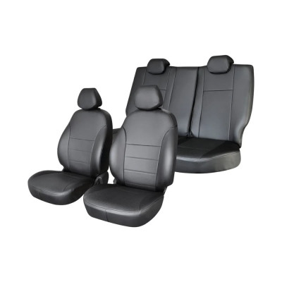 Чехлы на сиденья DEFLY Mazda 3/Axela, 2009-2013, седан, экокожа черная Ma2-2K