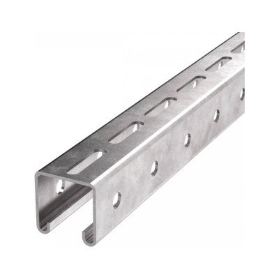 Профиль STRUT Промрукав HDZ ПС-41x41x3000 мм, 2.5 мм, 1 шт. PR08.9366