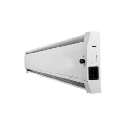 Плинтусный обогреватель Mr.Tektum Smart-Roll 400Вт 1,1м белый подключение справа SRWR1,1