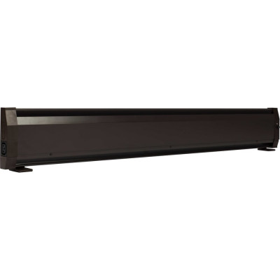 Плинтусный обогреватель Mr.Tektum Smart-Roll 400Вт 1,1м коричневый подключение слева SRBL1,1