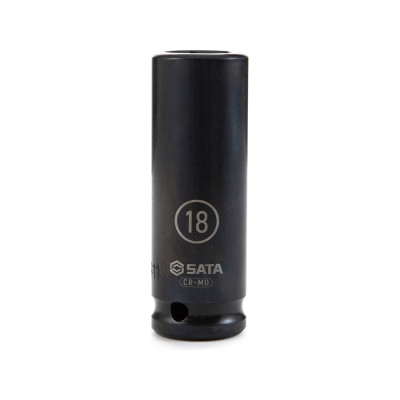 Торцевая ударная глубокая головка 24 мм, 1/2DR" SATA 34417