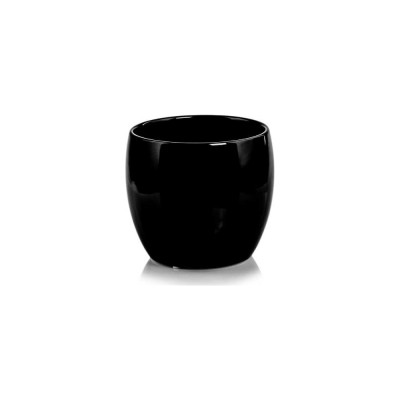 Кашпо SCHEURICH керамика Piano d15 см h12 см черный 071173