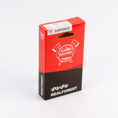 Цепь пильная RealForest Low Profile Super Chisel, шаг 3/8, толщина 1.3мм (0.050), 45 звеньев 91RFX045E