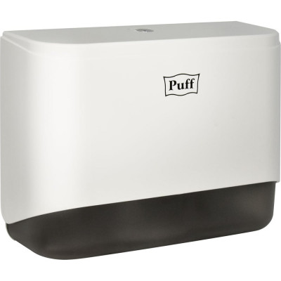 Диспенсер бумажных полотенец Puff 5140, белый, с замком, ABS-пластик 1402.028