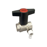 Шаровой кран Oventrop Optibal, полнопроходной, DN-20, 3/4", ВВ, PN 1077806