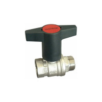 Шаровой кран Oventrop Optibal, полнопроходной, DN-25, 1", НВ, PN 1077308