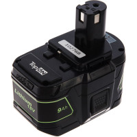 Аккумулятор TopOn для электроинструмента Ryobi. 18V 9.0Ah Li-Ion TOP-RY-18-9.0-Li