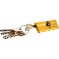 Цилиндровый механизм CISA ASIX OE300-28.00 75 мм/30+10+35, ЛАТУНЬ 7296