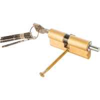 Цилиндровый механизм под вертушку CISA ASIX OE302-28.00 75 мм/30+10+35, ЛАТУНЬ 7284