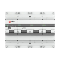 Автоматический выключатель EKF 4P 35А 10kA ВА 47-100 PROxima mcb47100-4-35C-pro