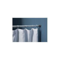Подвесной карниз для ванны Aquanet 110-200, раздвижной, хром матовый SR0020D 00202358