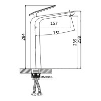 Смеситель для умывальника OUTE T10901K-1 Т10901K-1