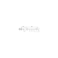 Держатель для полотенец Potato 3 крючка P2614-3