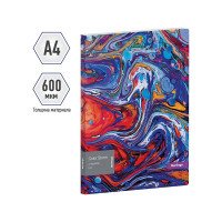 Папка Berlingo color storm на 2 кольцах, 24 мм, 600 мкм, d-кольца, с внутренним карманом, с рисунком RB4_2D031