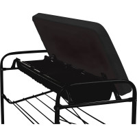 Этажерка с ящиком Nika НИКА ЭТП3-1 ЭТП3-1/Ч черный/матовый черный