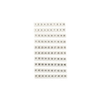 Маркеры EKF для JXB-ST 2,5 NLPE с нумерацией 1-50 (100 шт.) zb-st-2.5-nlpe-1-50