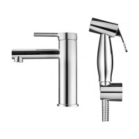 Смеситель для раковины с гигиенической лейкой Swedbe 1060