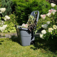 Тележка садовая Архимед GARDEN TULIP 68л серая Р3001СЕР