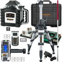 Автоматический ротационный лазерный нивелир Laserliner Quadrum M 350 S Set 1 053.00.09-1