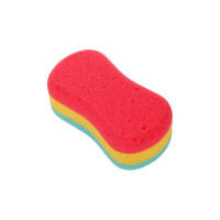 Губка для тела фреза двухслойная Lemon Moon Орхидея 175x90x70, массаж L200