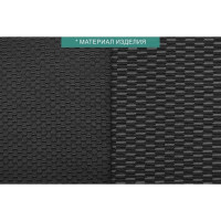 Чехлы на сиденья DEFLY Renault Duster, 2010-2015, задний ряд 60/40, экокожа черная/жаккард Rn5-2C