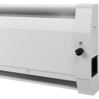 Плинтусный обогреватель Mr.Tektum Smart-Roll 600Вт 1,1м белый подключение слева SRWL1,6