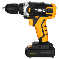 Аккумуляторная дрель-шуруповерт DEKO Banger 20V ONE +, 20В, 1x1.5Ач 083-1042
