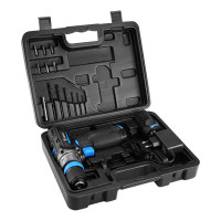Аккумуляторная дрель-шуруповерт DEKO DKCD12V PRO в кейсе co съемным патроном + оснастка 13 шт, 12В, 2x1.5Ач 083-1004