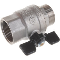 Шаровой полнопроходной кран STOUT ВН 1 1/4 SVB-0004-000032 RG008Q0LA6LRBK