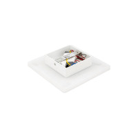 Настенный светодиодный светильник DesignLed LED, LWA807A-WH-WW, Белый, 12Вт, 3000К 00-00002809
