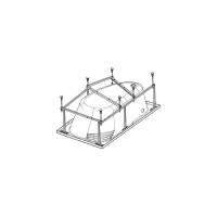 Монтажный комплект для ванны Santek ИБИЦА 150х100 1WH112433 00037310