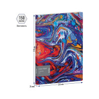 Папка Berlingo color storm на 2 кольцах, 24 мм, 600 мкм, d-кольца, с внутренним карманом, с рисунком RB4_2D031