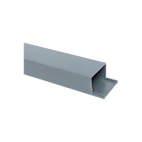 Канал кабельный EKF Basic RAL 7005 100х60, (10 шт. по 18м) kk-100-60-basic-g7005