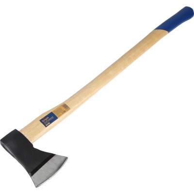 Кованый топор ТУНДРА деревянное топорище 73 см, 1400 г 2446466