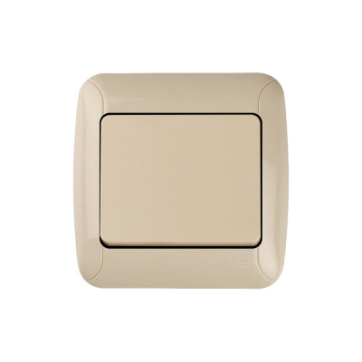 1-клавишный выключатель UNSAN Fantasy крем G16231200-161101