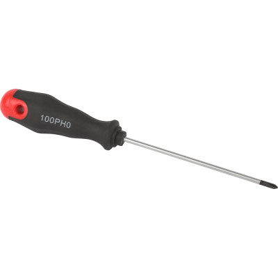 Крестовая отвертка ЭРА PH 0x100 мм, двухкомпонентная рукоятка Б0055837