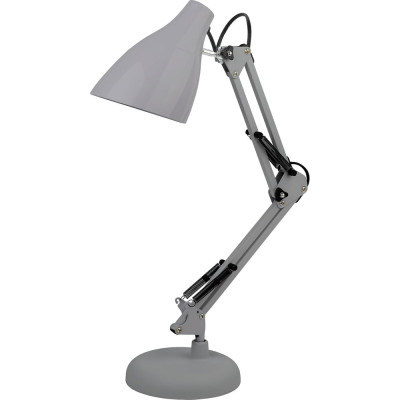 Настольный светильник ЭРА N-123-Е27-40W-GY серый Б0047199