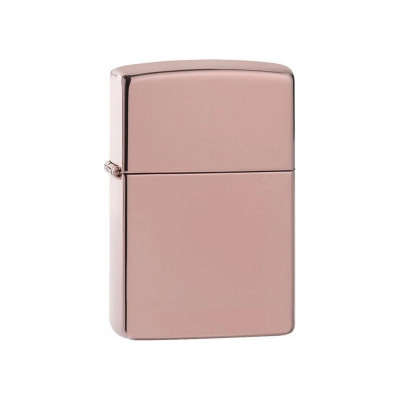 Зажигалка ZIPPO Classic, с покрытием High Polish Rose Gold, 38х13х57 мм, 49190