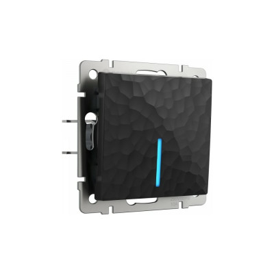 Одноклавишный выключатель WERKEL W1212108 проходной, с подсветкой a052056