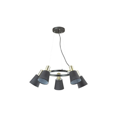 Люстра LUMION MARCUS текстиль, E14, 5х40W 3638/5