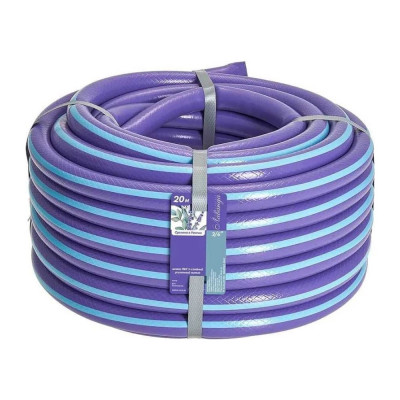 Поливочный 3-слойный армированный шланг ООО "Аквапласт" Гидроагрегат ЛАВАНДА 3/4", 20 м Р1-00011915