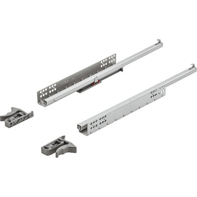 Направляющие Hafele Matrix runners UM S25 self-close, с цапфой, 550 мм 433.07.155